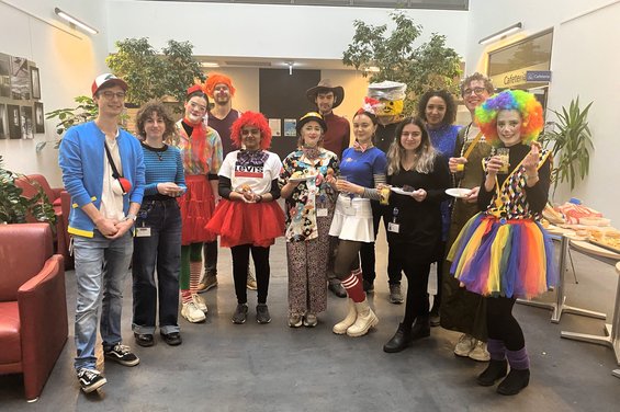Group photo at Carnival 2024